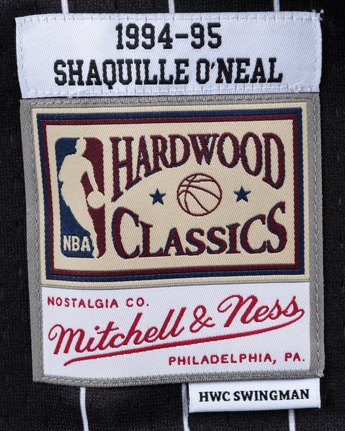 Mitchell & Ness Orlando Magic Shaquille O'Neal '94-'95 #32 Alternate Swingman Jersey Black/White