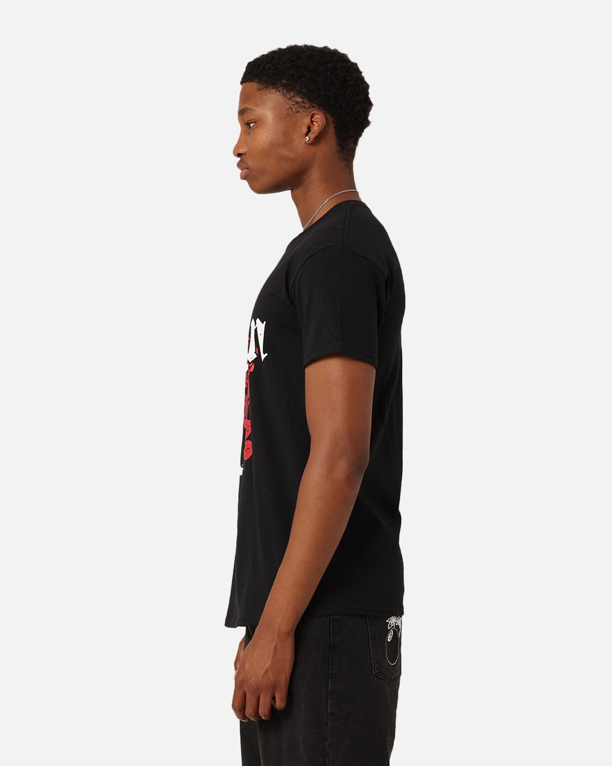 Elevn Clothing Co Rose Bunch T-Shirt Black