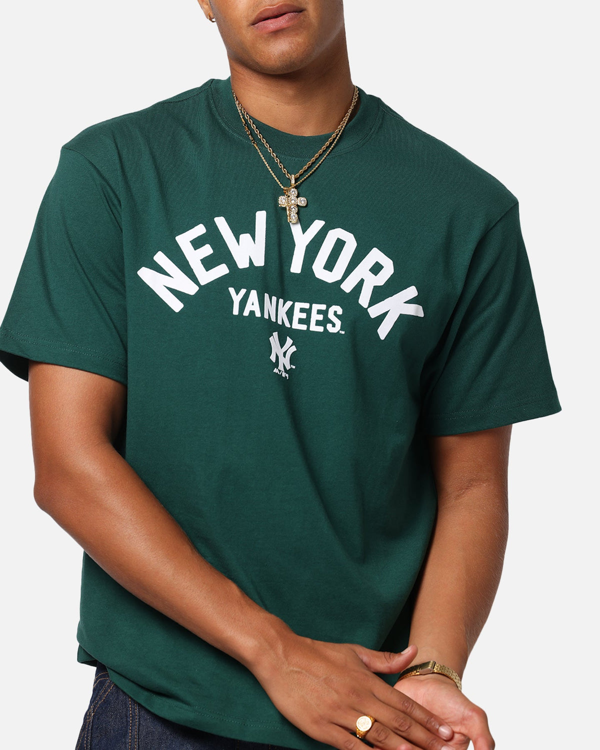 Majestic Athletic New York Yankees Arch Vintage T-Shirt Emerald