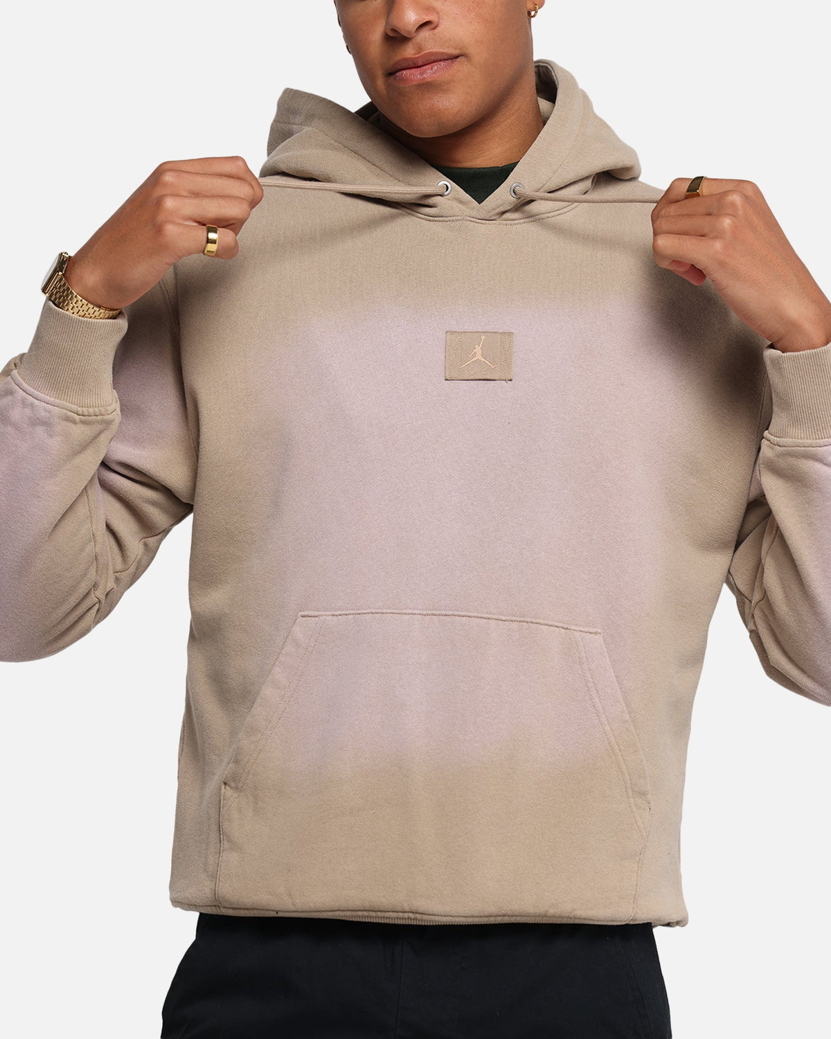 Jordan Flight Fleece Pullover Hoodie Desert Camo
