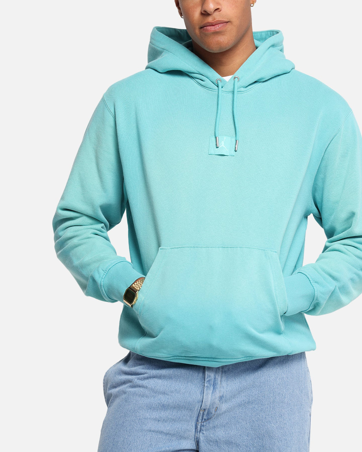 Jordan Flight Fleece Pullover Hoodie Teal