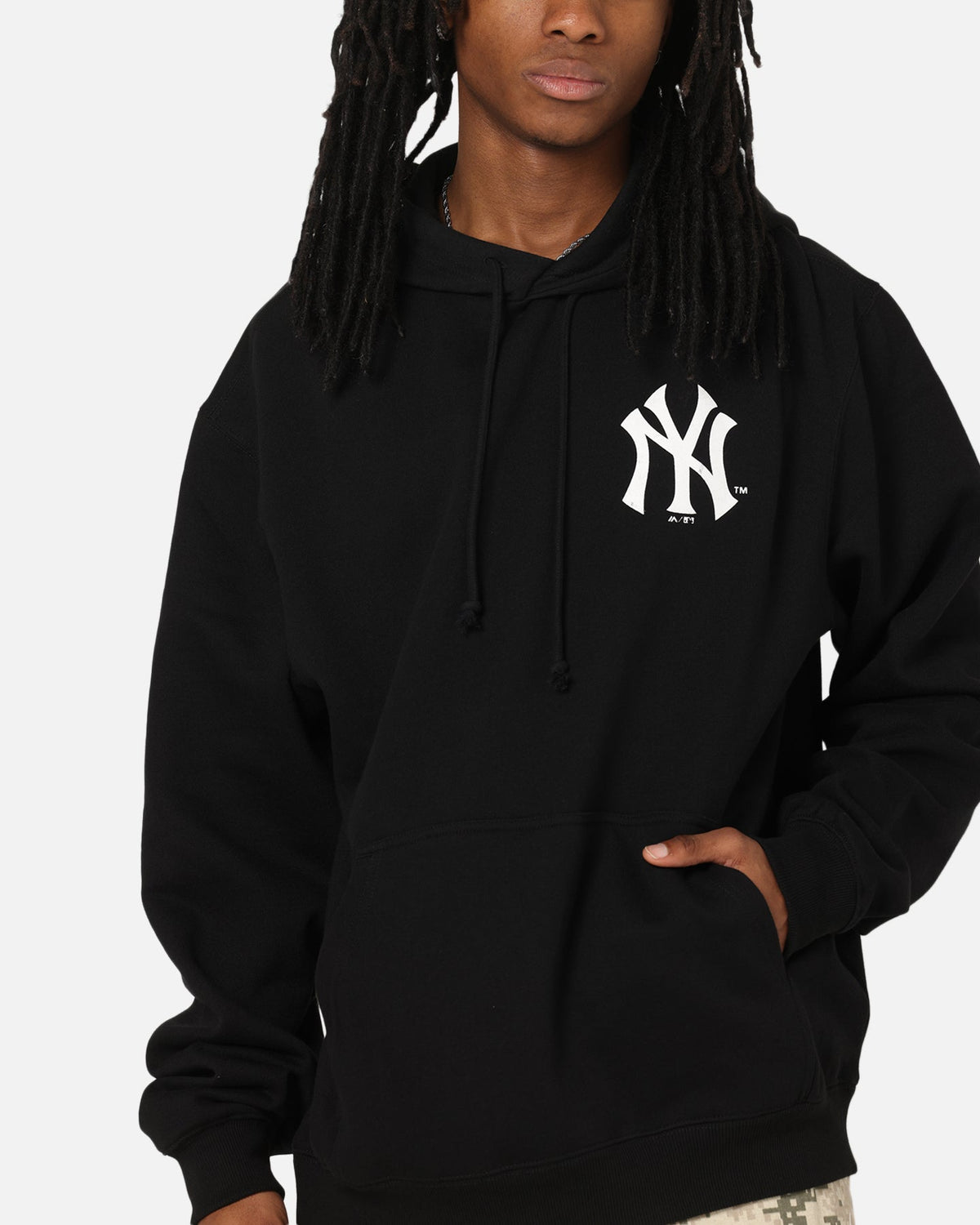 Majestic Athletic New York Yankees Champs Serial Mono Hoodie Black