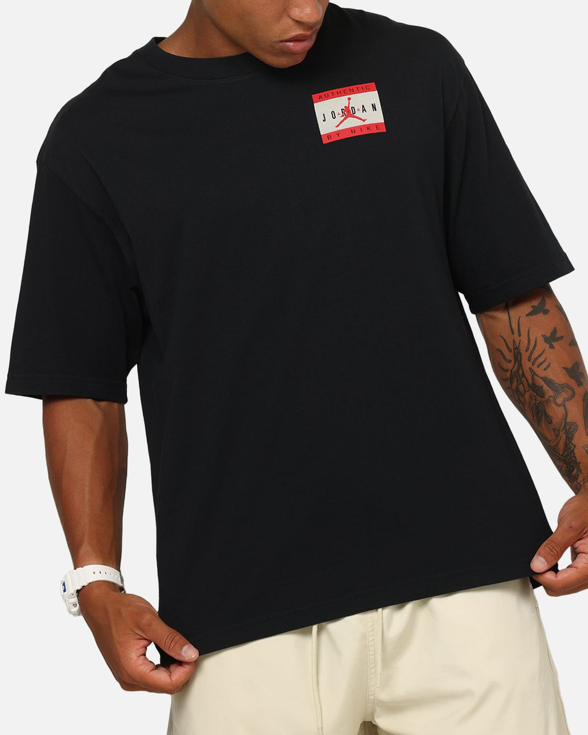 Jordan Jumpman Brand Authentic T-Shirt Black/University Red
