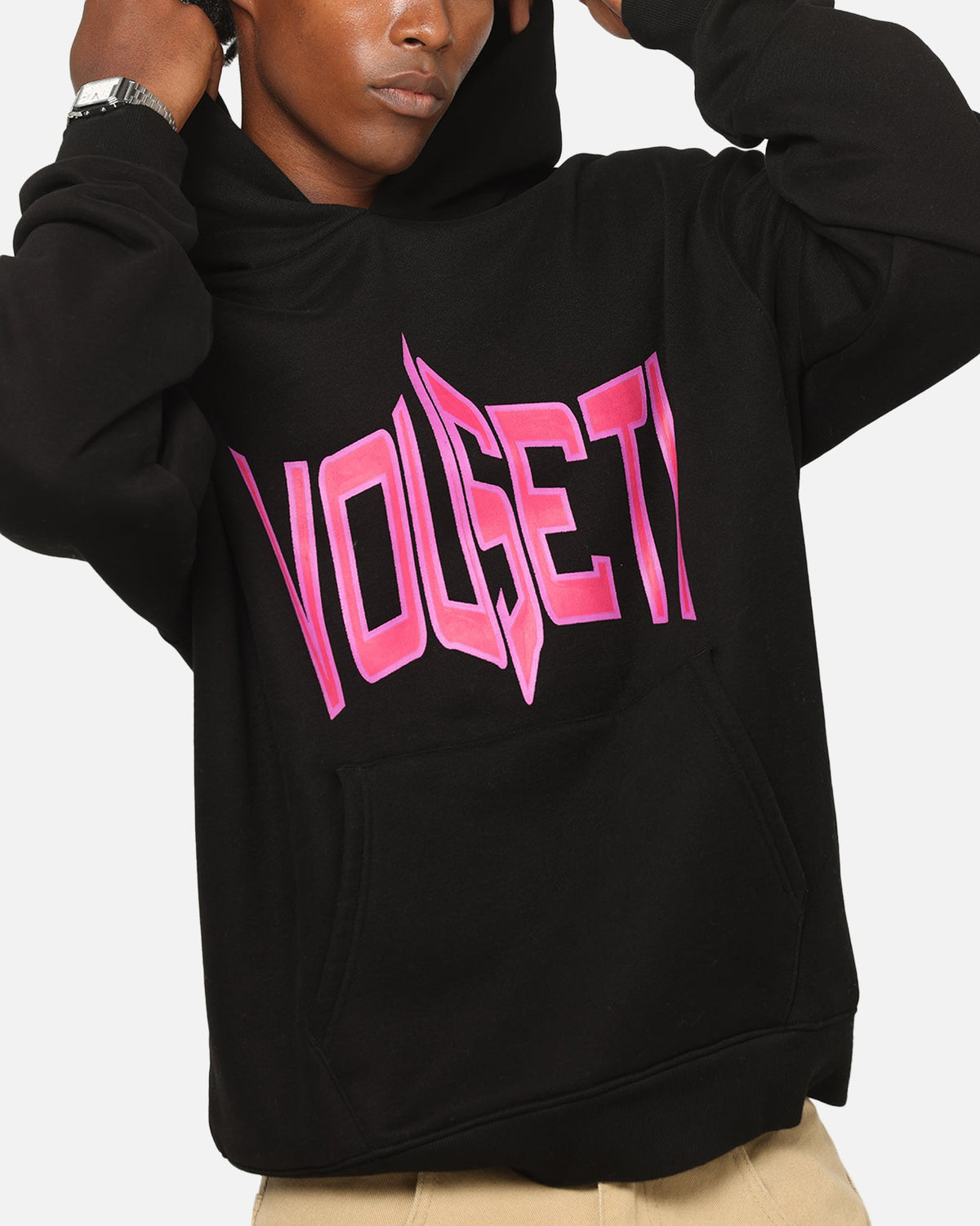 Vouseti Lock In Hoodie Black