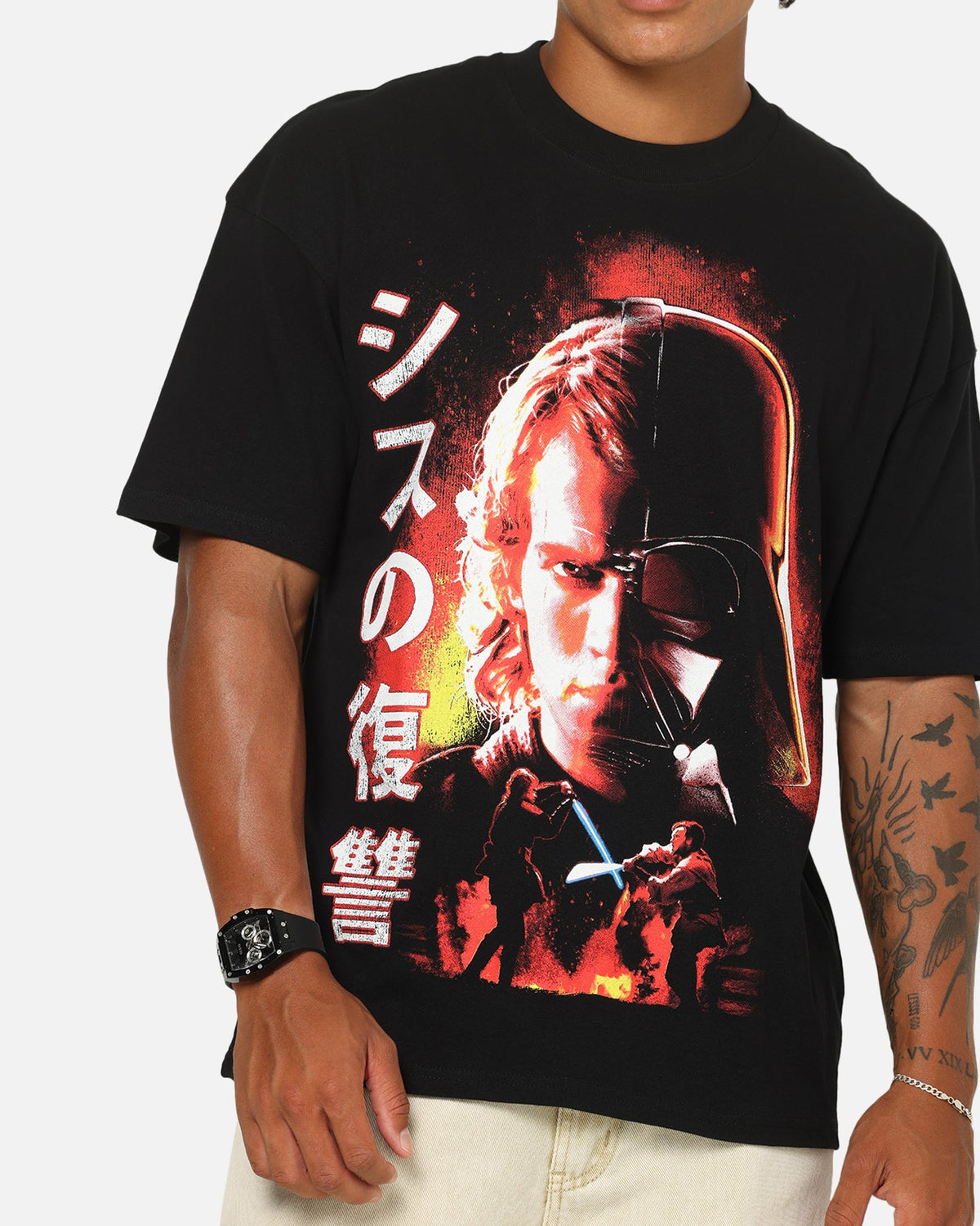 73Studio Star Wars '05 Revenge Of The Sith T-Shirt Black