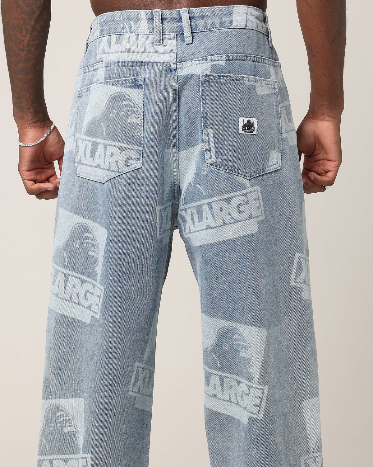 X-Large OG Bull Denim 91 Pants Light Denim