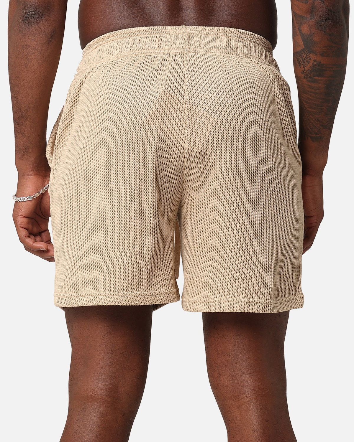 XXIII Broad Knit Shorts Tan