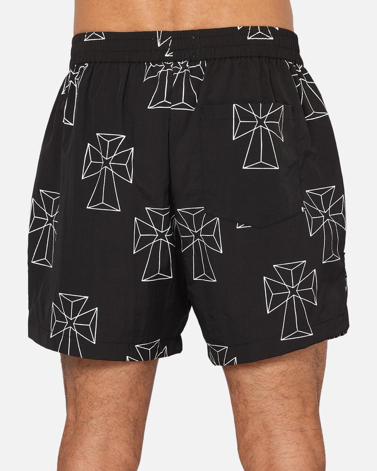 Saint Morta Holy Tide Beach Shorts Black