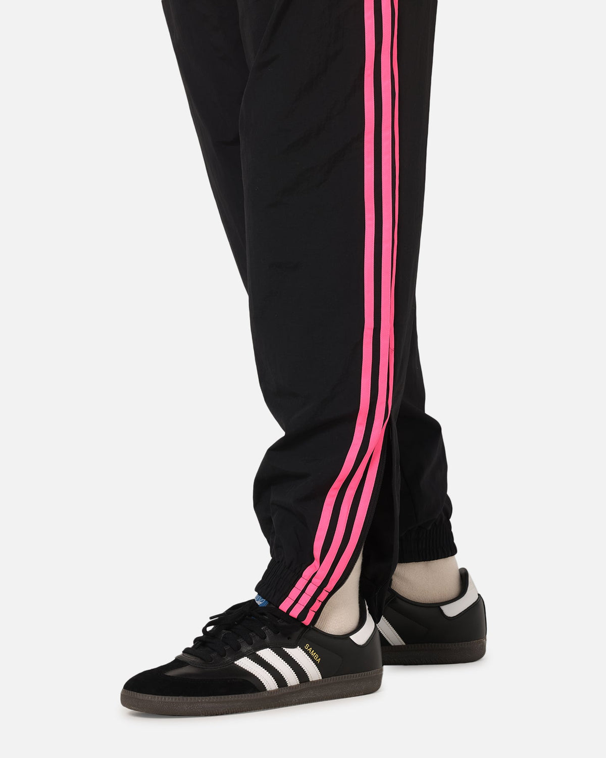 Adidas Firebird Pants Black/Lucid Pink