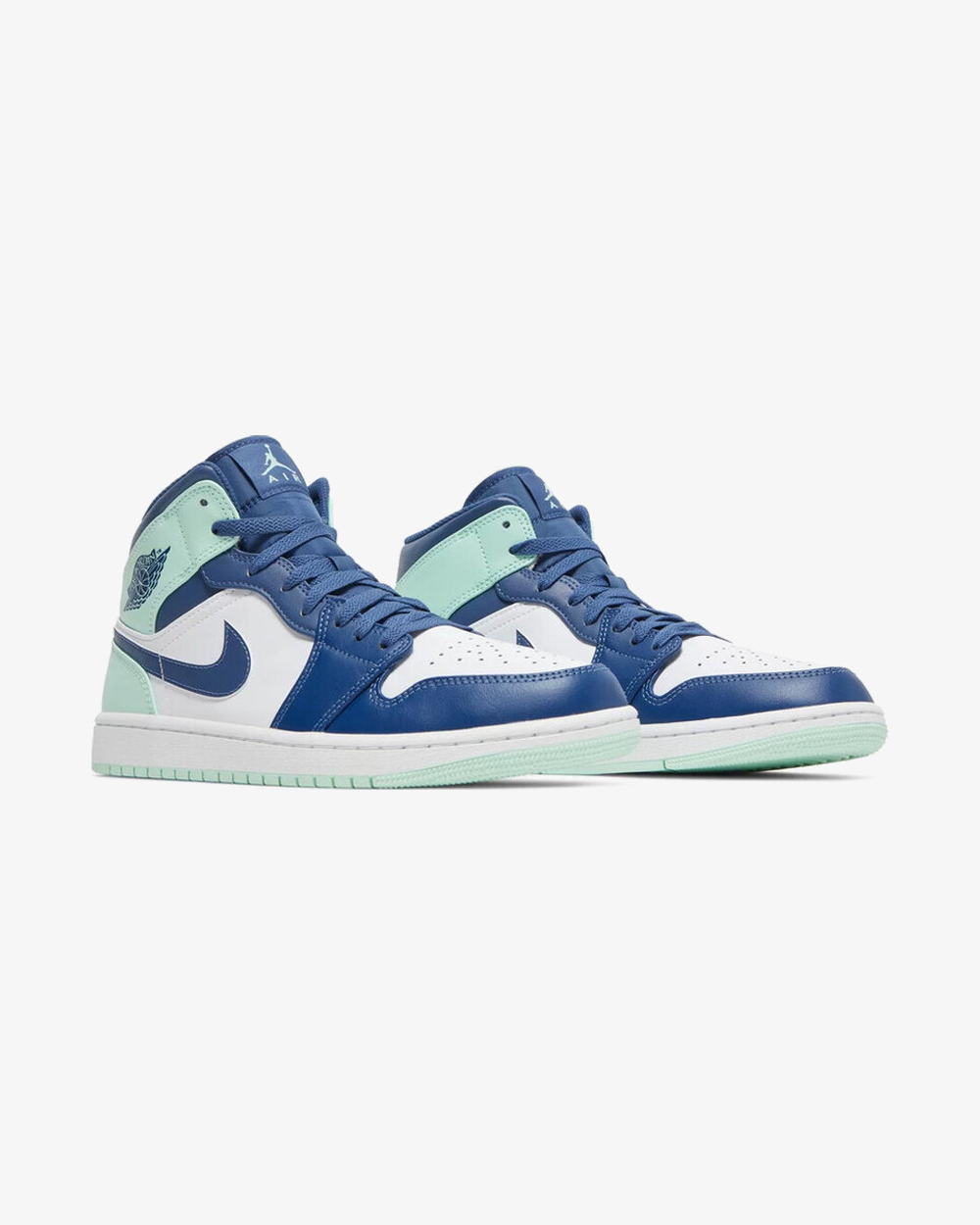 NIKE AIR JORDAN1 MID BLUE MINT