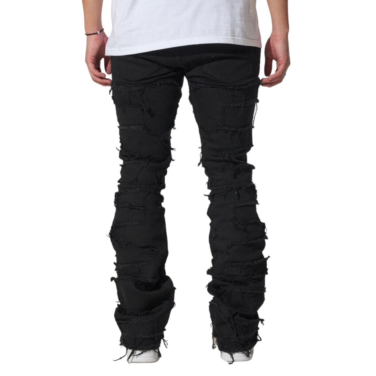 Crysp Arch Denim (Black Distress) - CRYSPF123-25-L