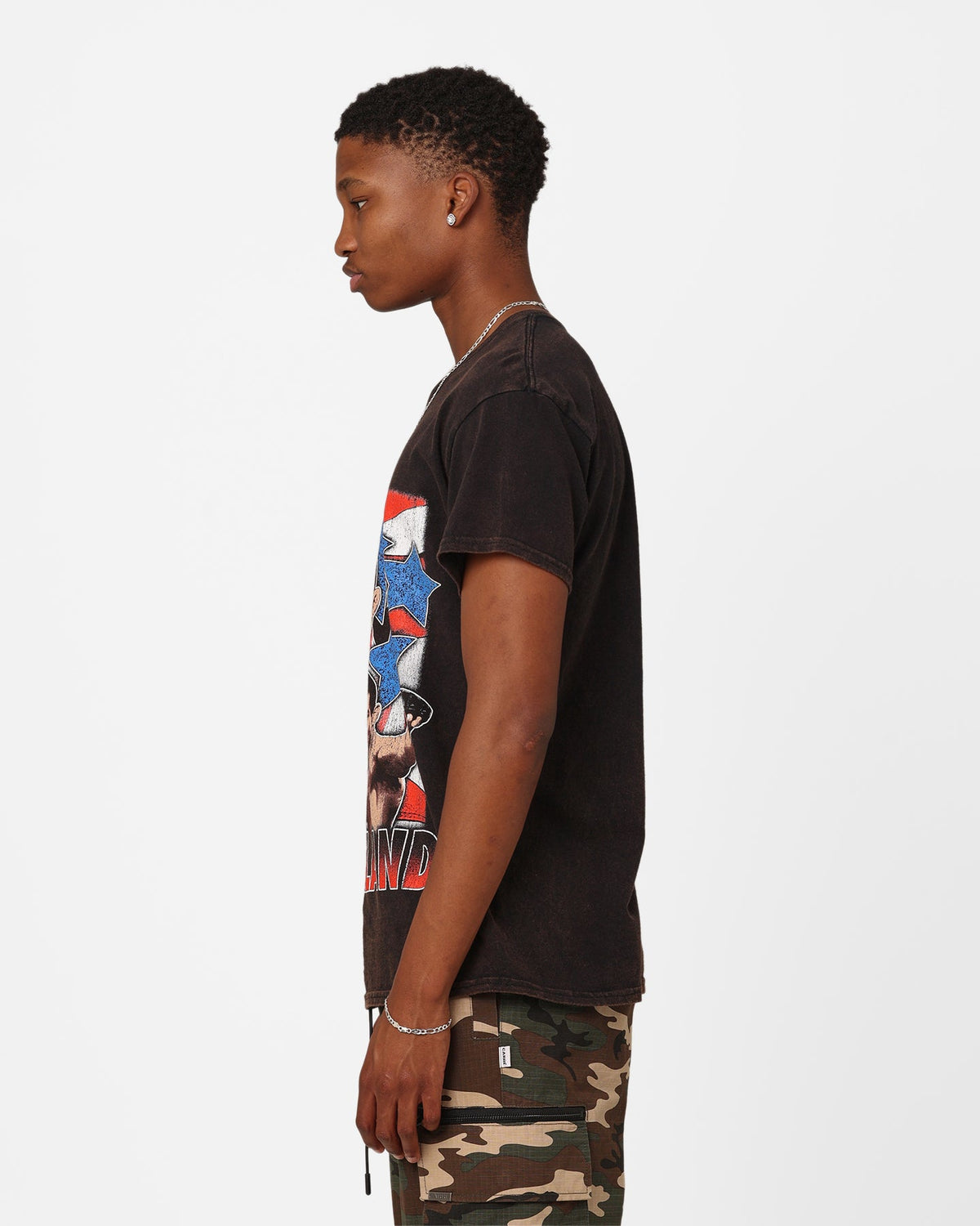 Goat Crew X UFC Sean Strickland Vintage T-Shirt Black Wash