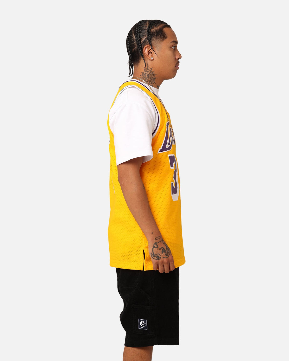 Mitchell & Ness Los Angeles Lakers Shaquille O'Neal '96-'97 #34 Swingman Jersey Yellow