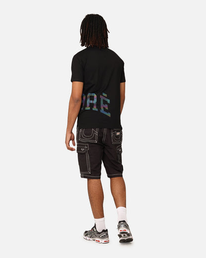 Carré Enorme Classique Reflective T-Shirt Black/Multi-coloured