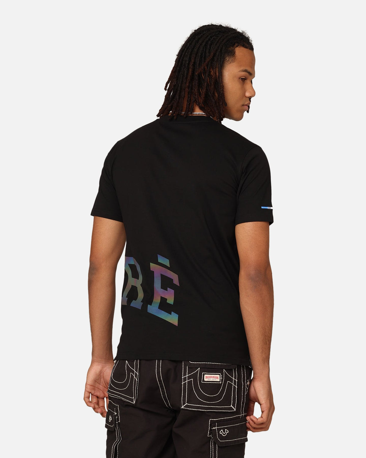 Carré Enorme Classique Reflective T-Shirt Black/Multi-coloured