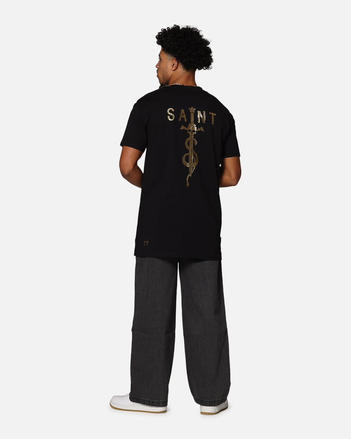 Saint Morta Daggers Lafayette T-Shirt Black/Gold