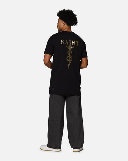 Saint Morta Daggers Lafayette T-Shirt Black/Gold