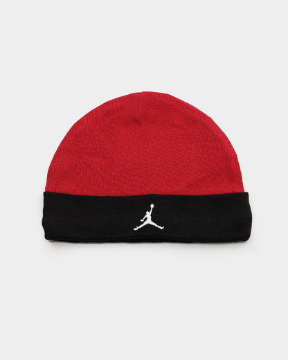 Jordan Infant Beanie Booties Onesie Set Gym Red