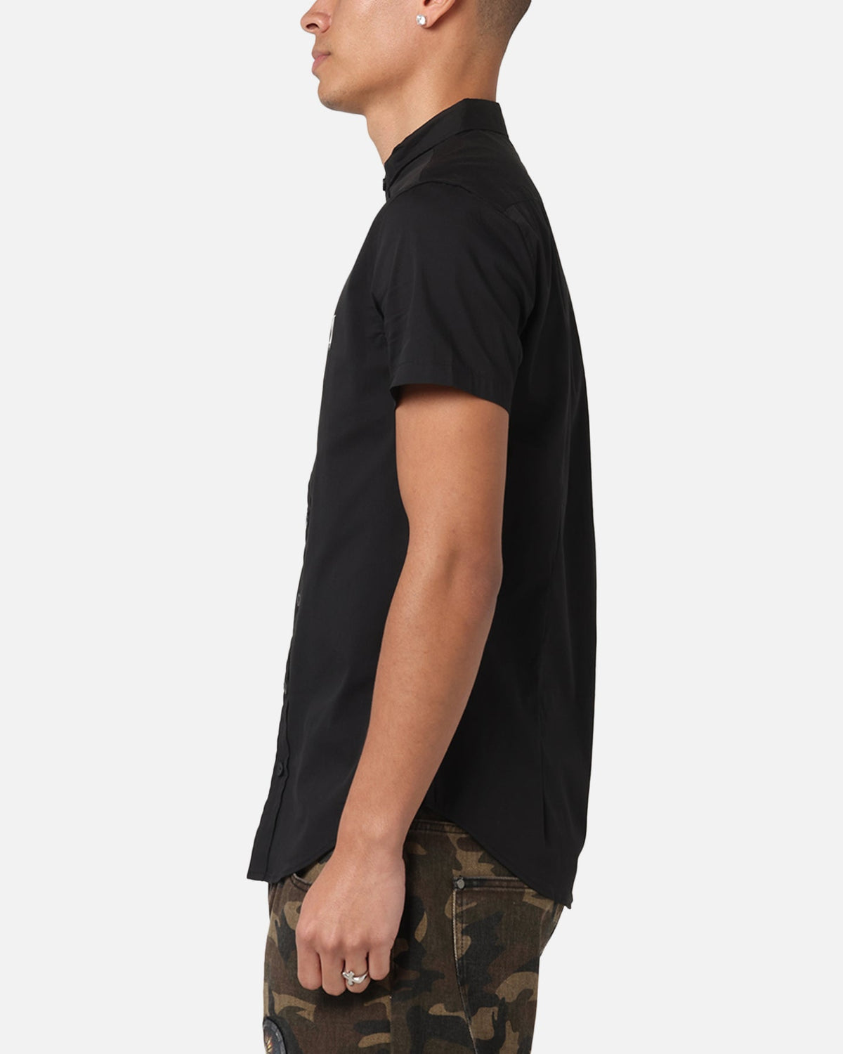 Saint Morta Alpha Homora Slimfit Shirt Black/Black