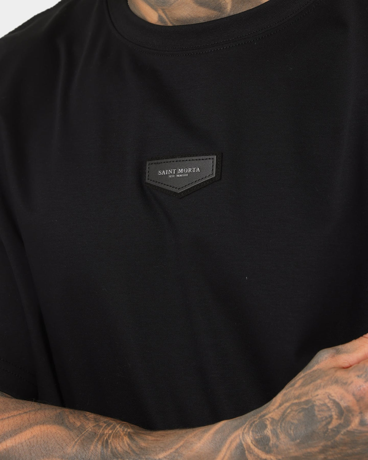 Saint Morta Stain Resistant Lafayette T-Shirt Black