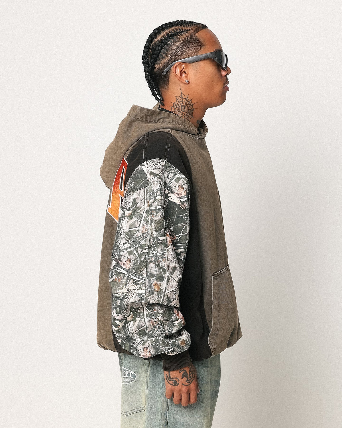 Loiter Splinter Hoodie Khaki/Camo
