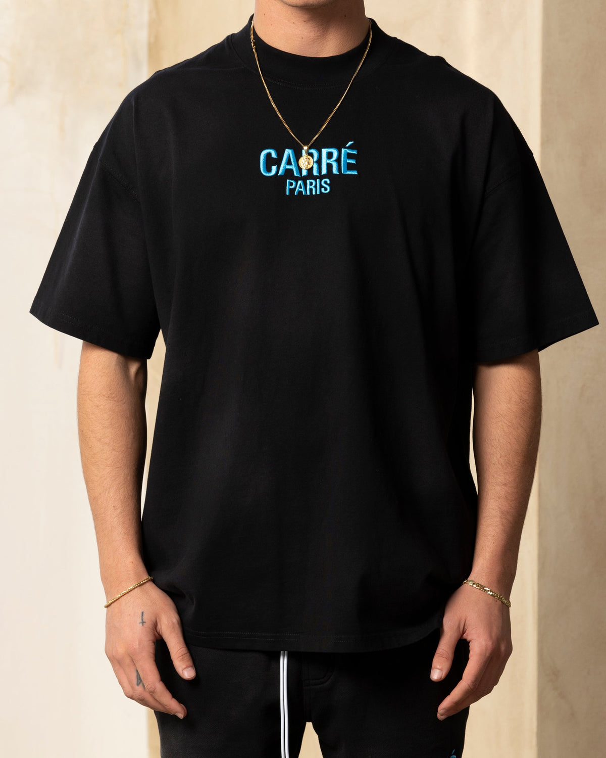 Carre Vapor Oversized T-Shirt Washed Black