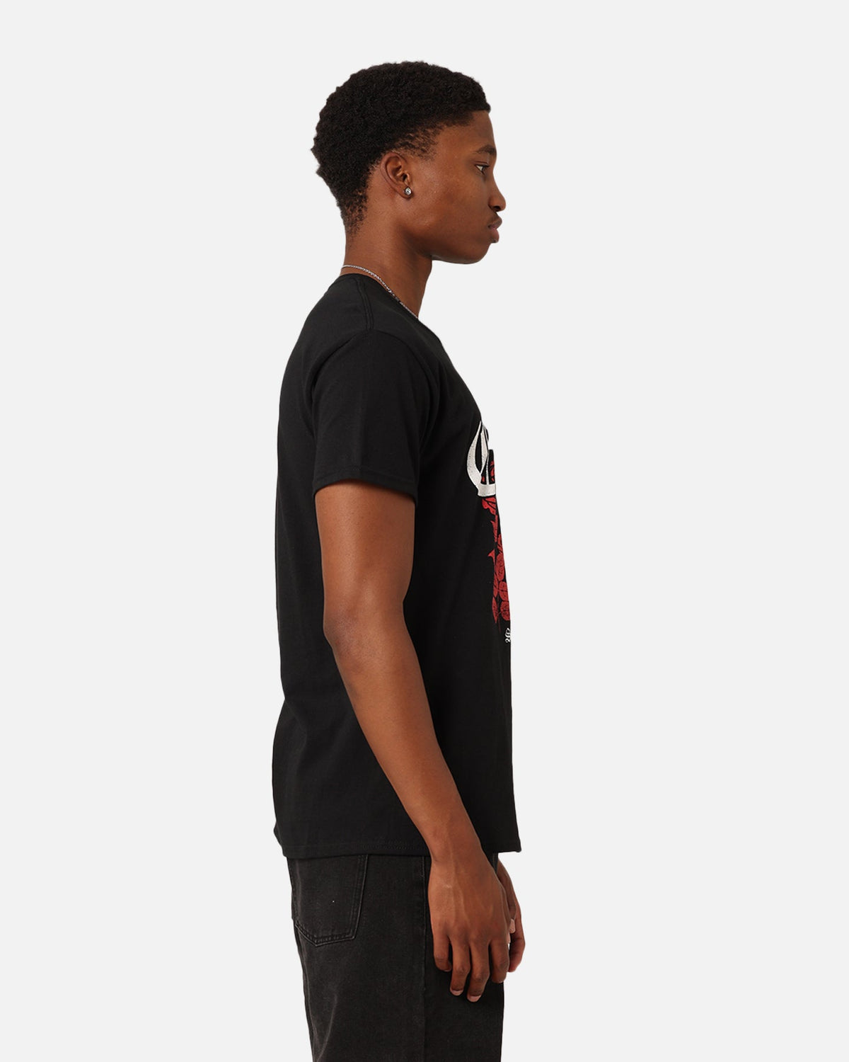 Elevn Clothing Co Rose Bunch T-Shirt Black