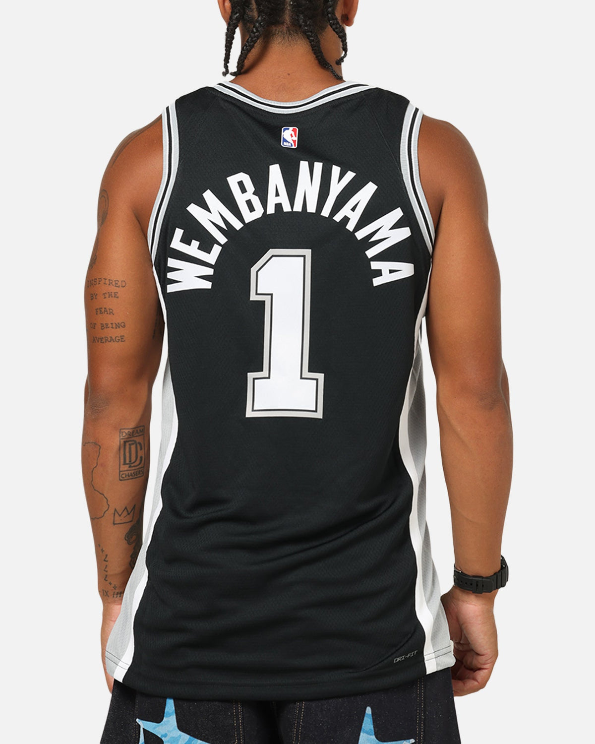 Nike Victor Wembanyama San Antonio Spurs #1 Icon Edition 2022/23 Nike Dri-Fit NBA Swingman Jersey Black