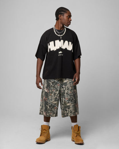 Loiter Human Box T-Shirt Vintage Black