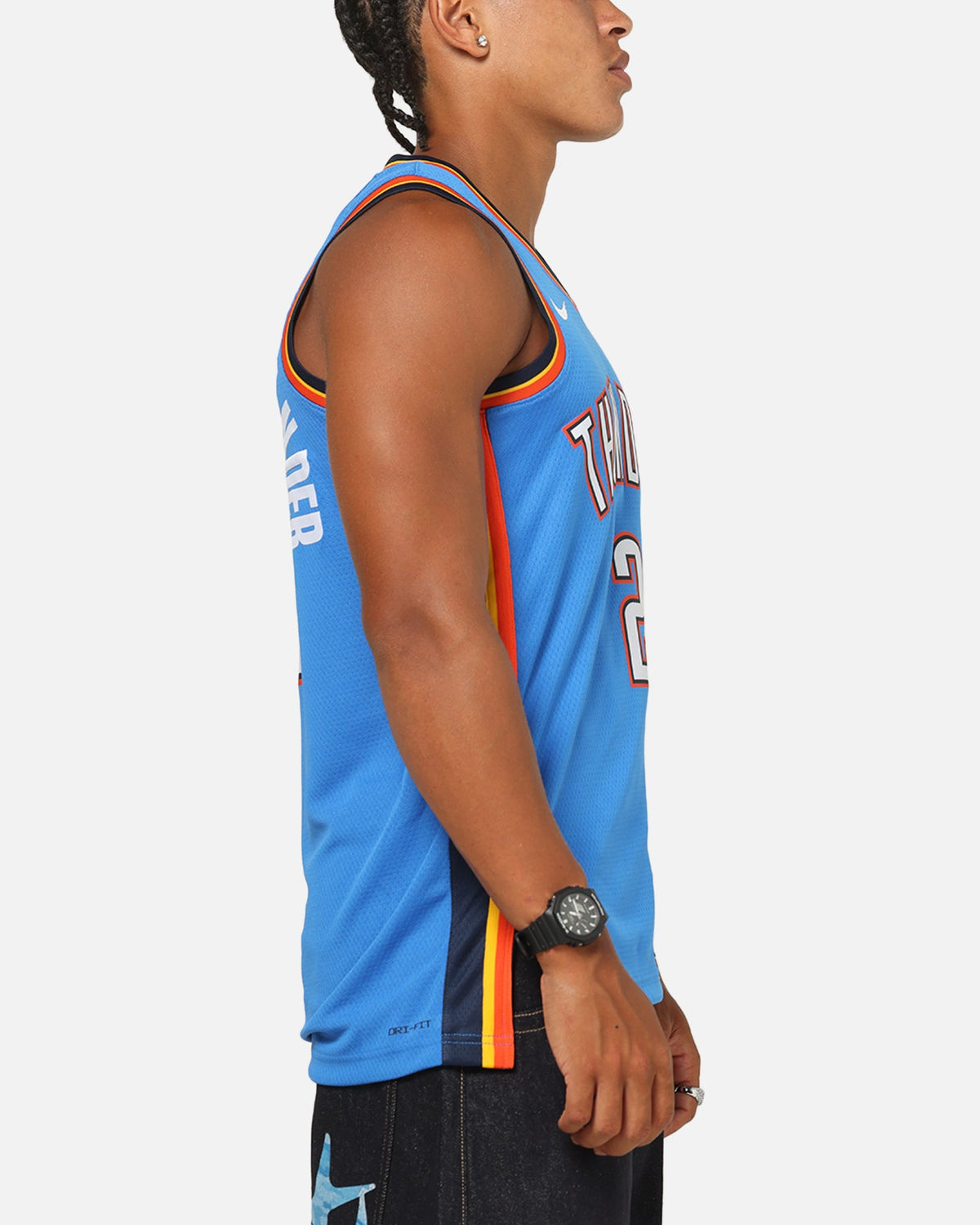 Nike Shai Gilgeous-Alexander Oklahoma City Thunder #2 Icon Edition 2022/23 Nike Dri-Fit NBA Swingman Jersey Signal Blue