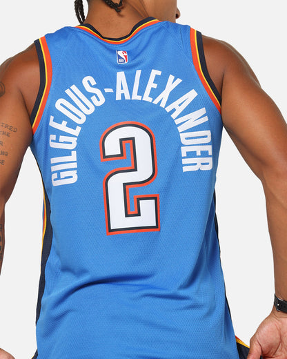 Nike Shai Gilgeous-Alexander Oklahoma City Thunder #2 Icon Edition 2022/23 Nike Dri-Fit NBA Swingman Jersey Signal Blue