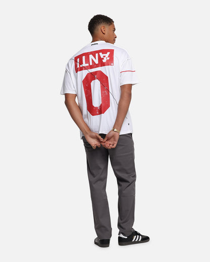 The Anti Order Azero Non Seam Oversized T-Shirt White/Red