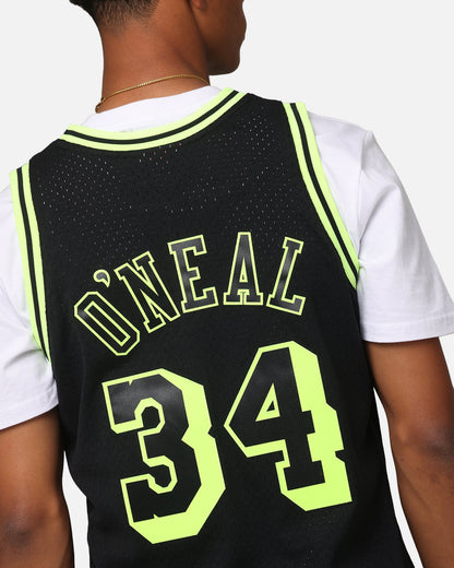 Mitchell & Ness Los Angeles Lakers Shaquille O'Neal 'Volt' 1996 Swing Jersey Black/Yellow
