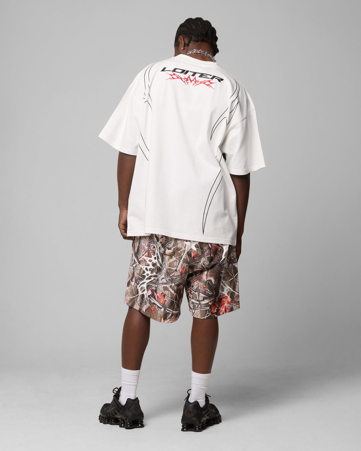 Loiter Trackstar T-Shirt Off White