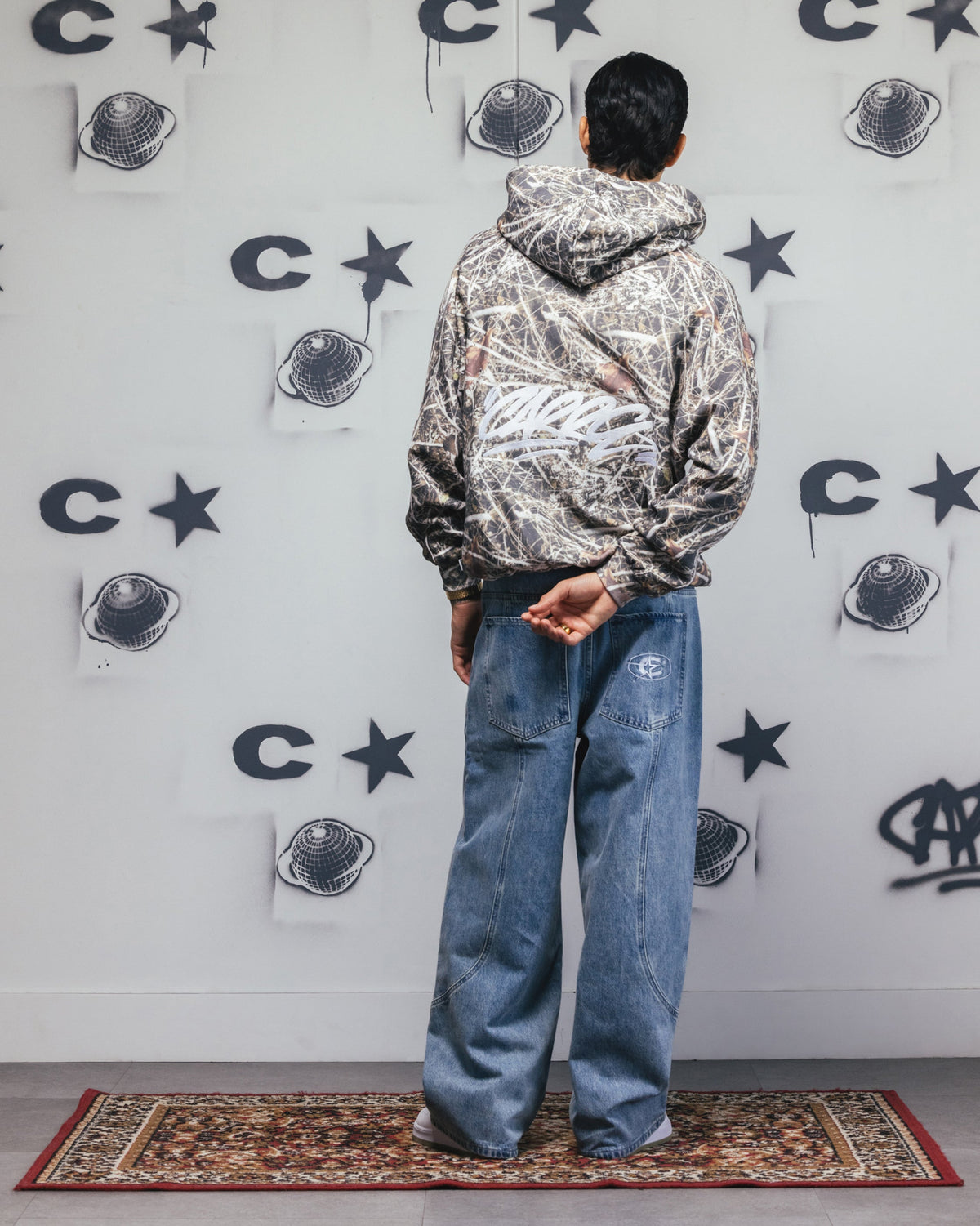 Carre Grit Zip Hoodie Real Tree Camo