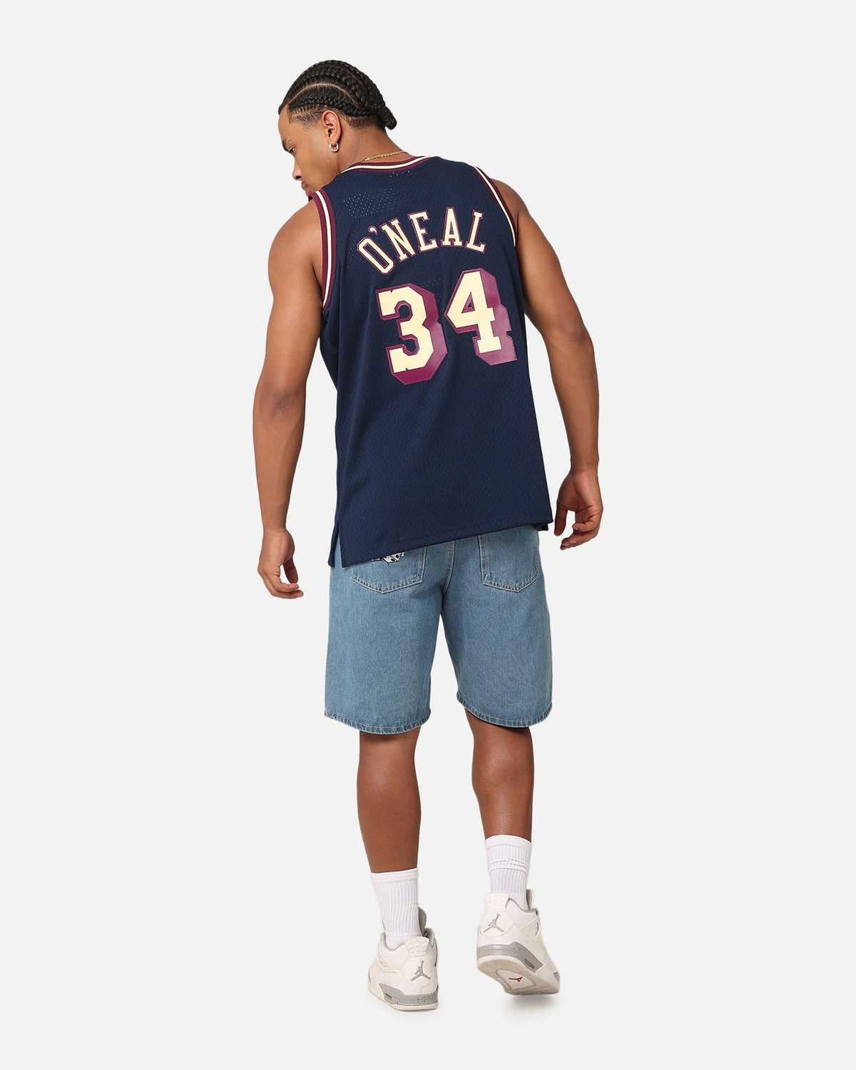 Mitchell & Ness Los Angeles Lakers Shaquille O'Neal 'Acai' 1996 Swing Jersey Navy