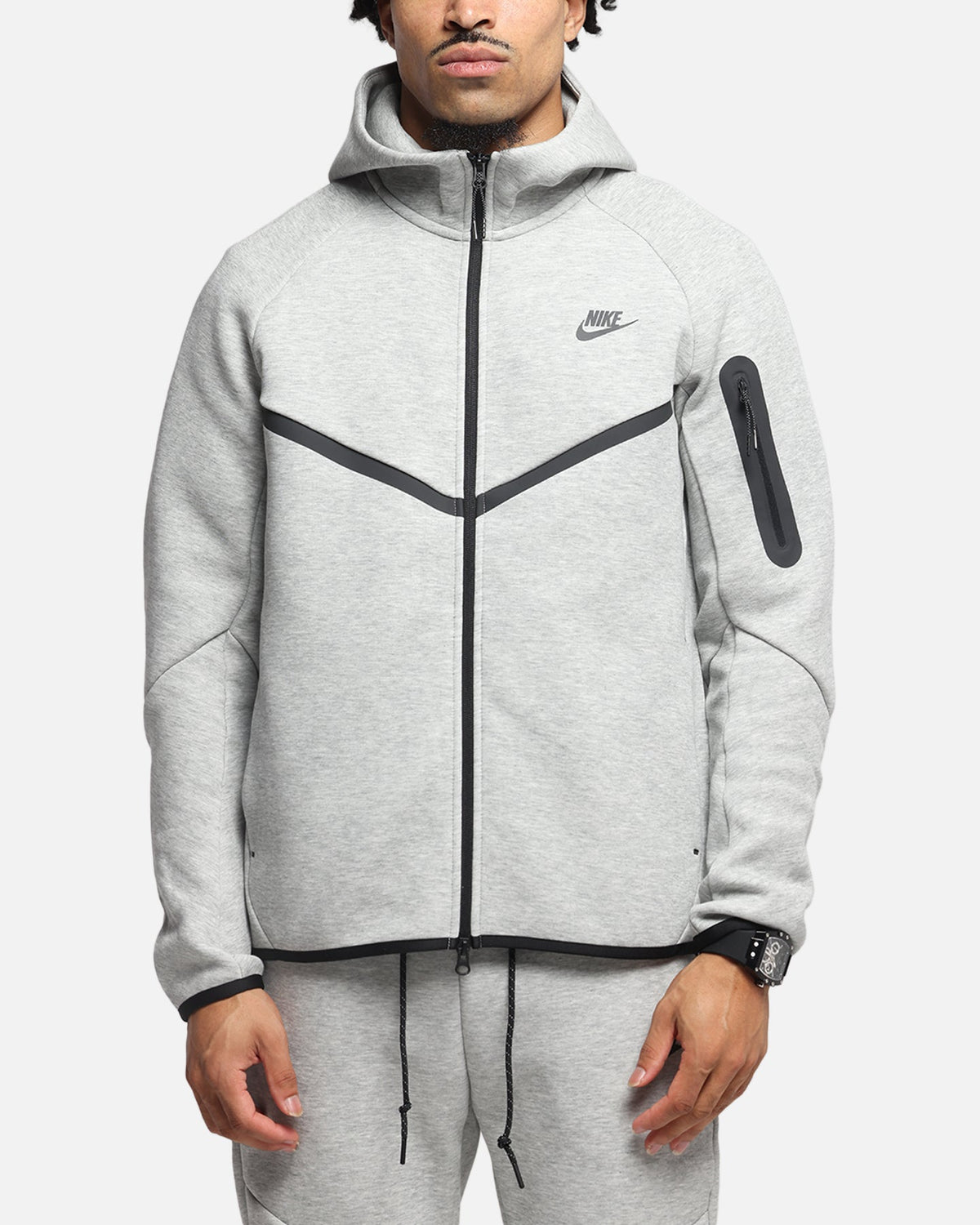 Nike Sportswear Tech Fleece Windrunner Jacket Dark Grey Heather