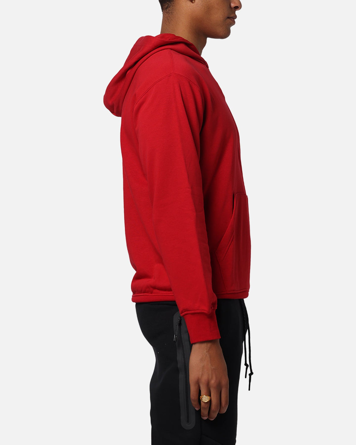 Jordan Brooklyn Fleece Pullover Hoodie Gym Red/White