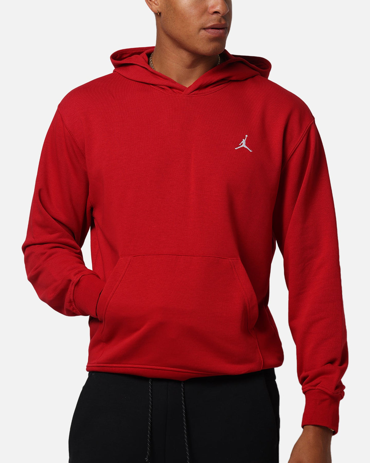 Jordan Brooklyn Fleece Pullover Hoodie Gym Red/White