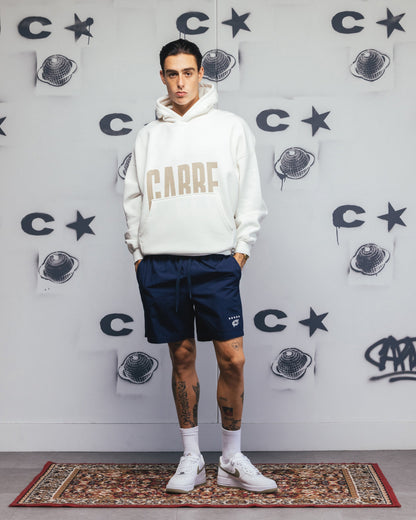 Carre Premium Essentials Hoodie Cream