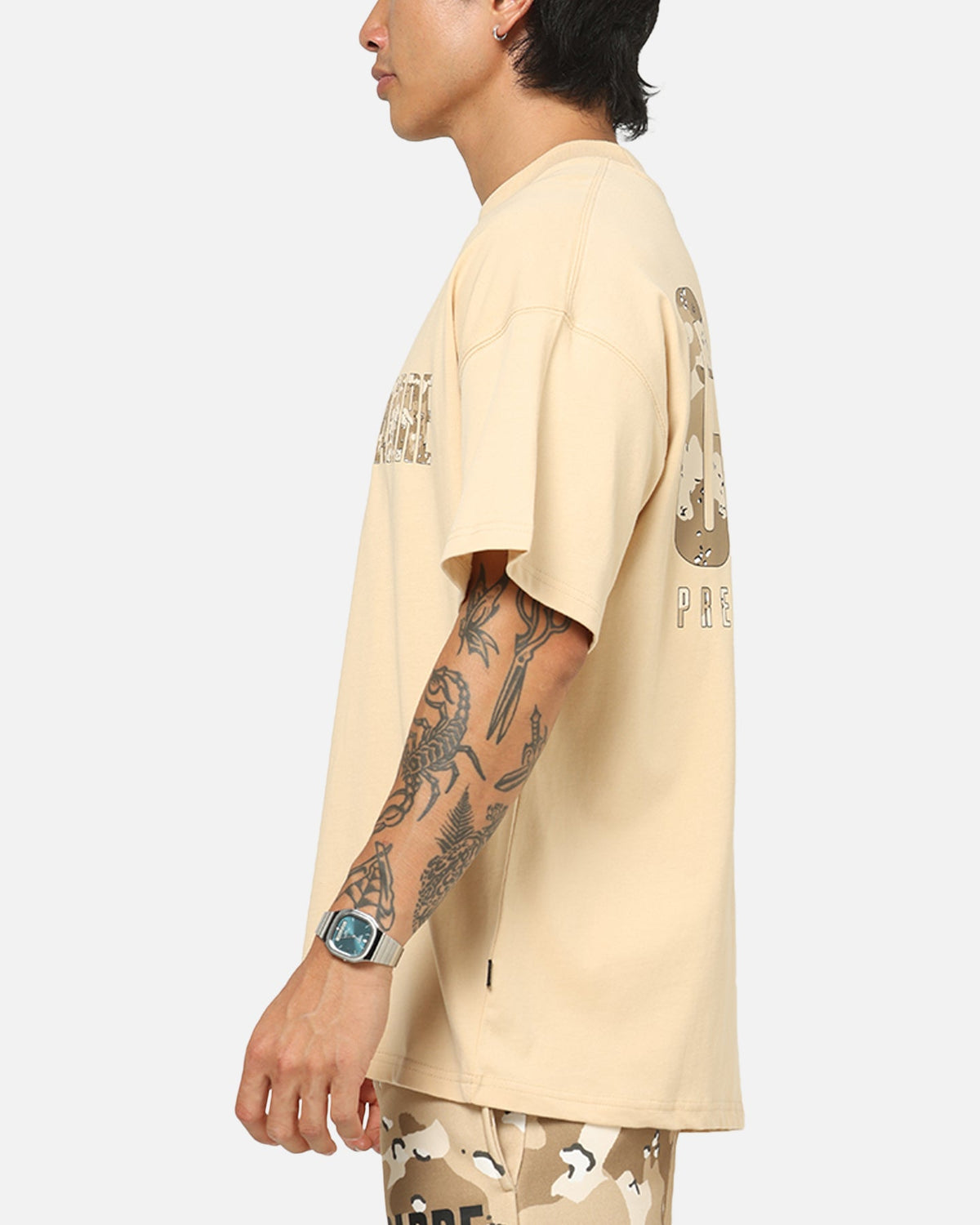 Carre Premium Essentials T-Shirt Stone