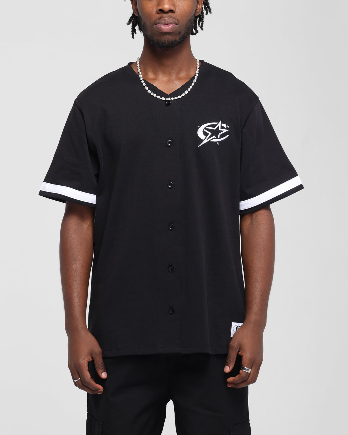 Carre C-Star Baseball Jersey Black