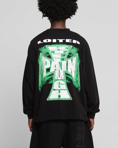 Loiter Liberty Long Sleeve T-Shirt Vintage Black
