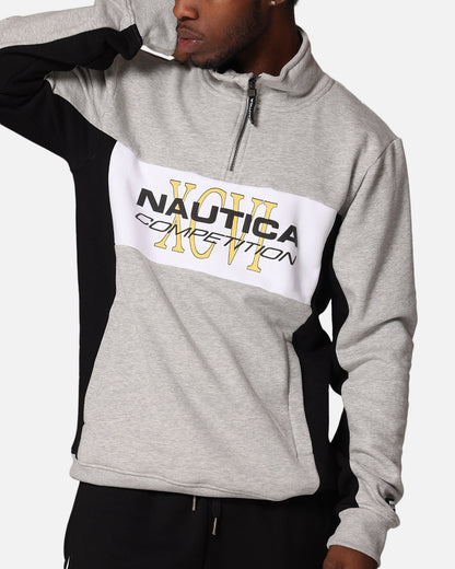 Nautica Mallard 1/4 Zip-Up Top Grey Marle
