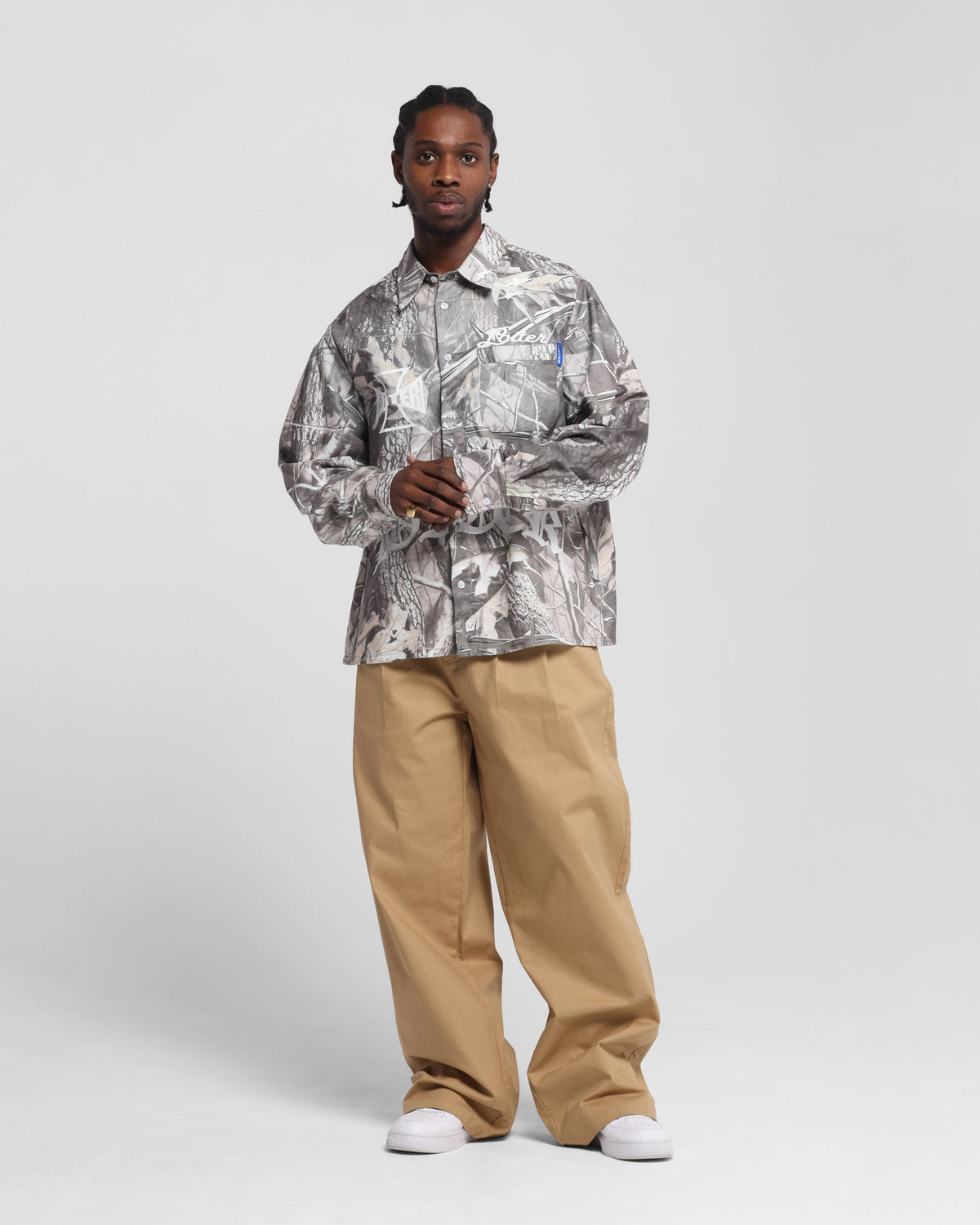 Loiter Chopper Long Sleeve Shirt Real Tree Camo