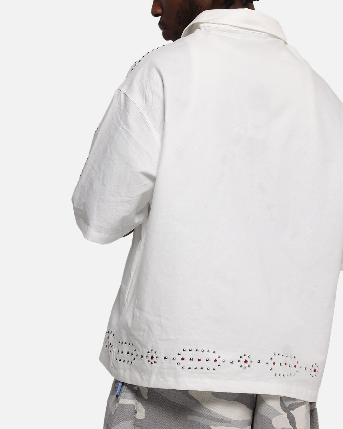 Loiter Western Button Up Shirt Cream