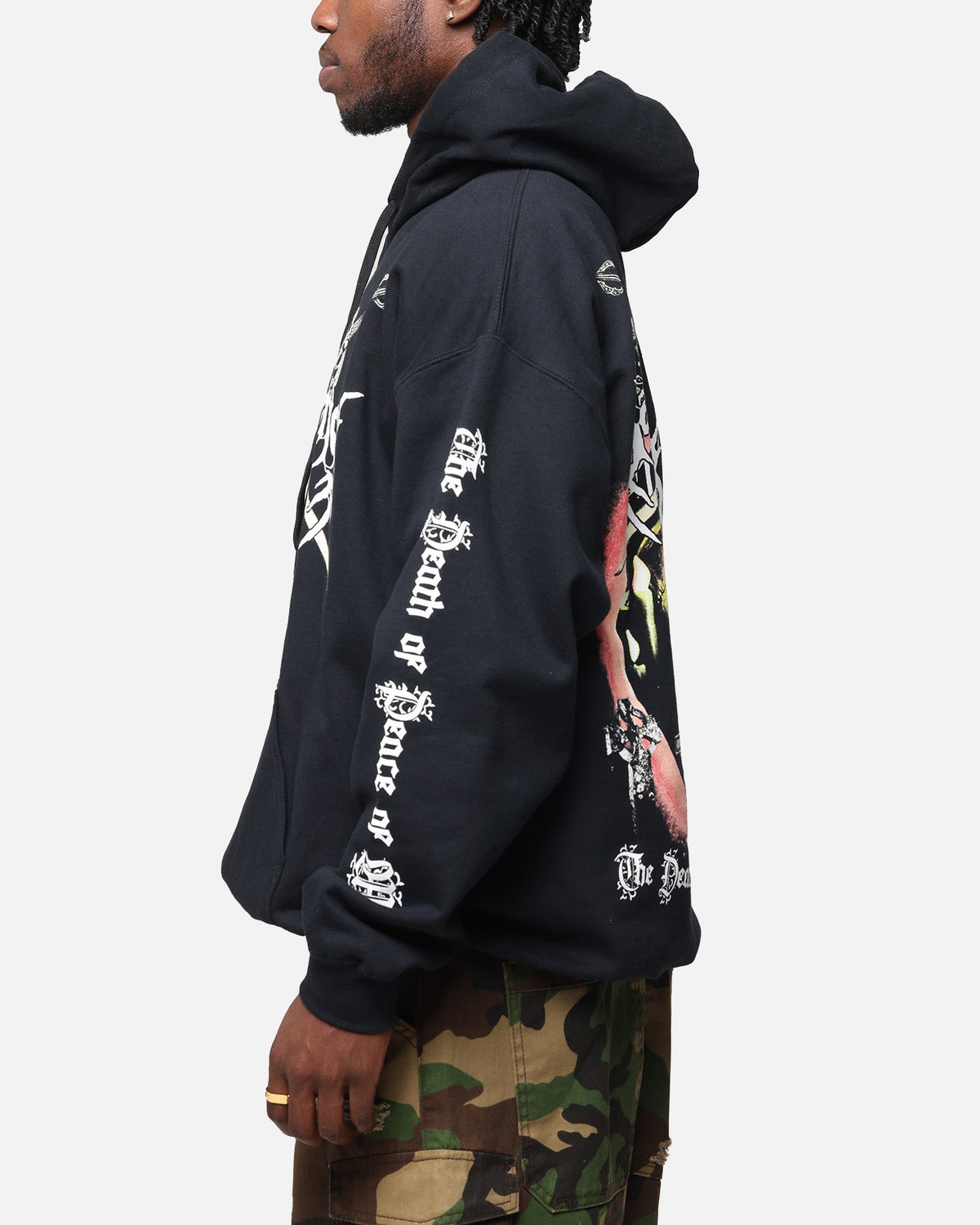 Bad Omens Skull Grave Hoodie Black