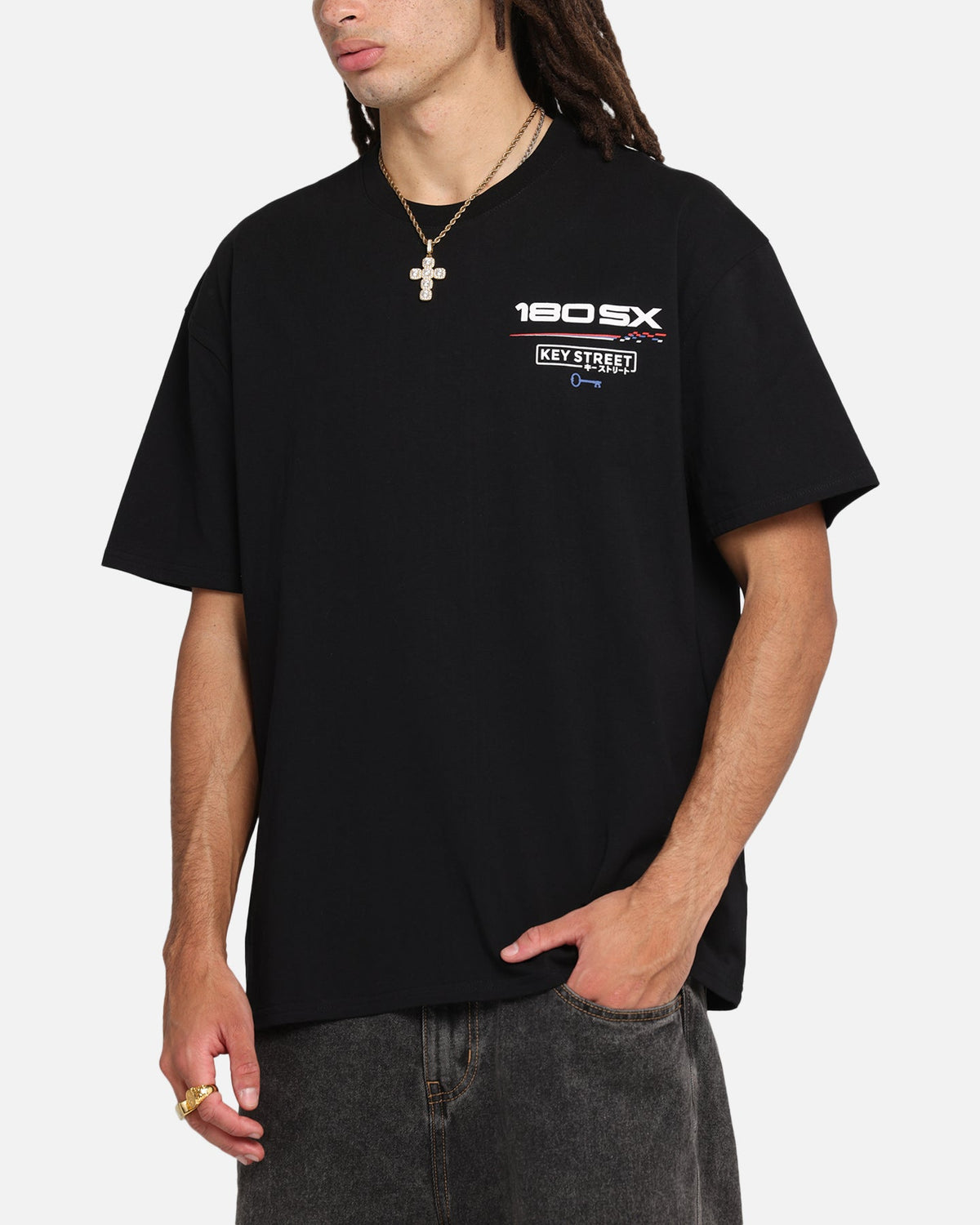 Key Street Nismo 180SX T-Shirt Black