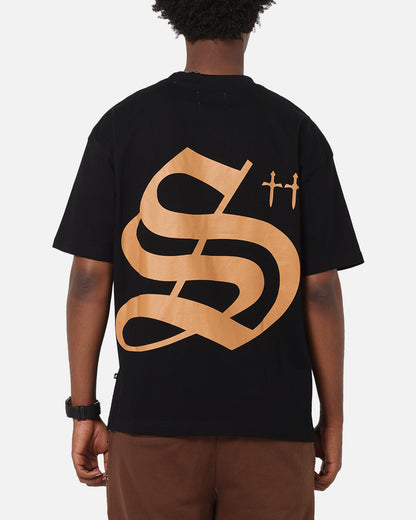 Saint Morta Sacred Script T-Shirt Black