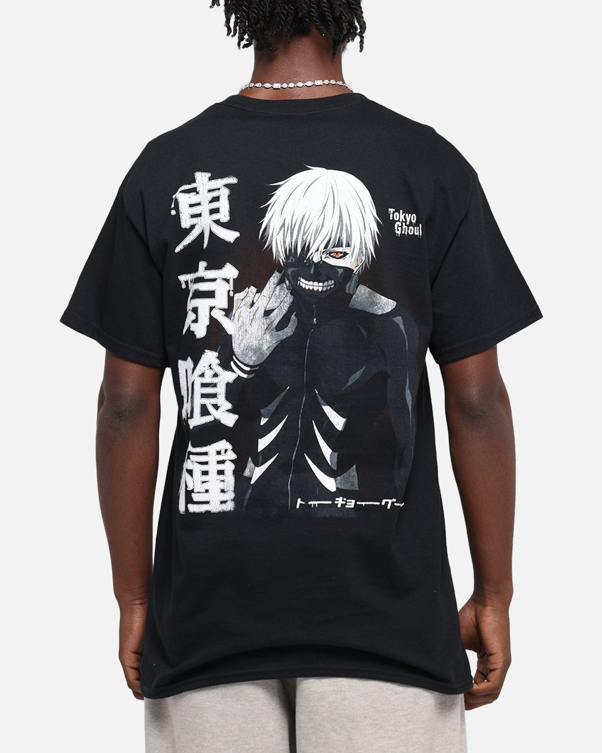 Goat Crew X Tokyo Ghoul Kaneki T-Shirt Black